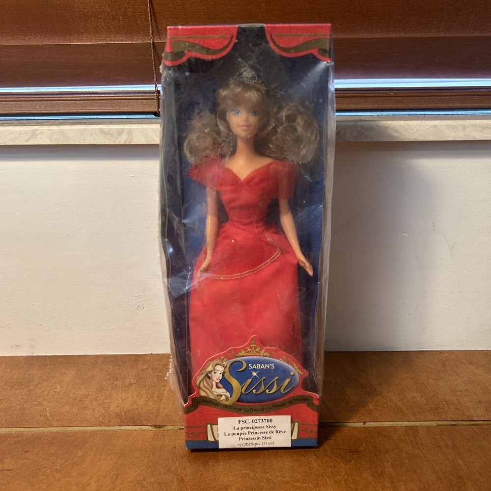 2000 Bandai Princess Sissy Puppe / Saban's Prinzessin Sissy / NrfB, Box damaged
